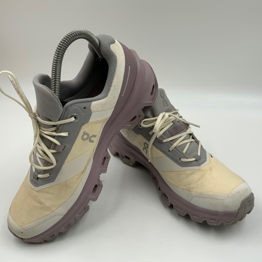 On Running Cloudultra Waterproof Trail Shoes Tan Mauve 32.98576 Womens 7.5